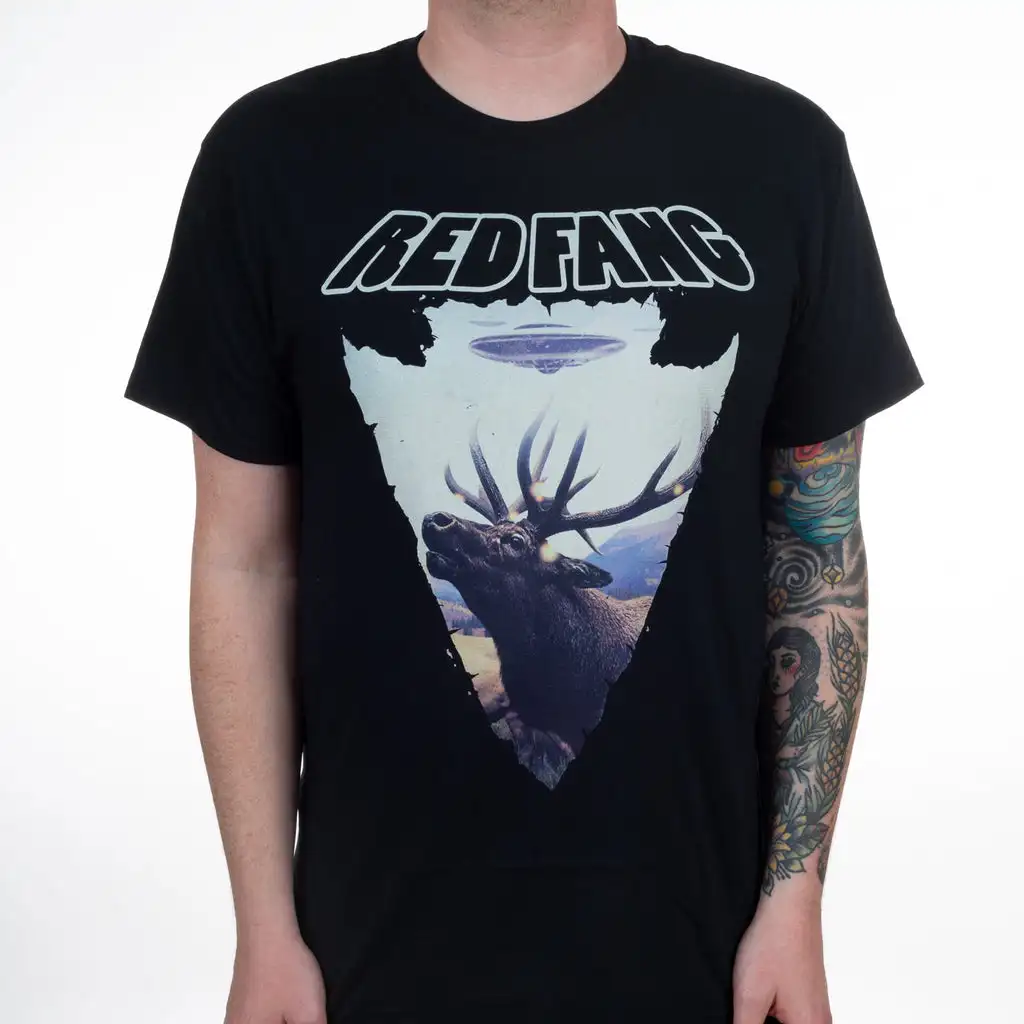 2026 Red Fang Band Graphic Cotton T-shirt Unisex Summer Short Sleeve Fashion Brand Tee Luxury Casual Vintage Retro Top