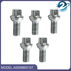 10Pcs/set Wheel Lug Bolt Fit For Mercedes-Benz R172 C207 W204 W212 W221 W211 C216 C200 C300 0009905107 A0009905107 000 990 51 07