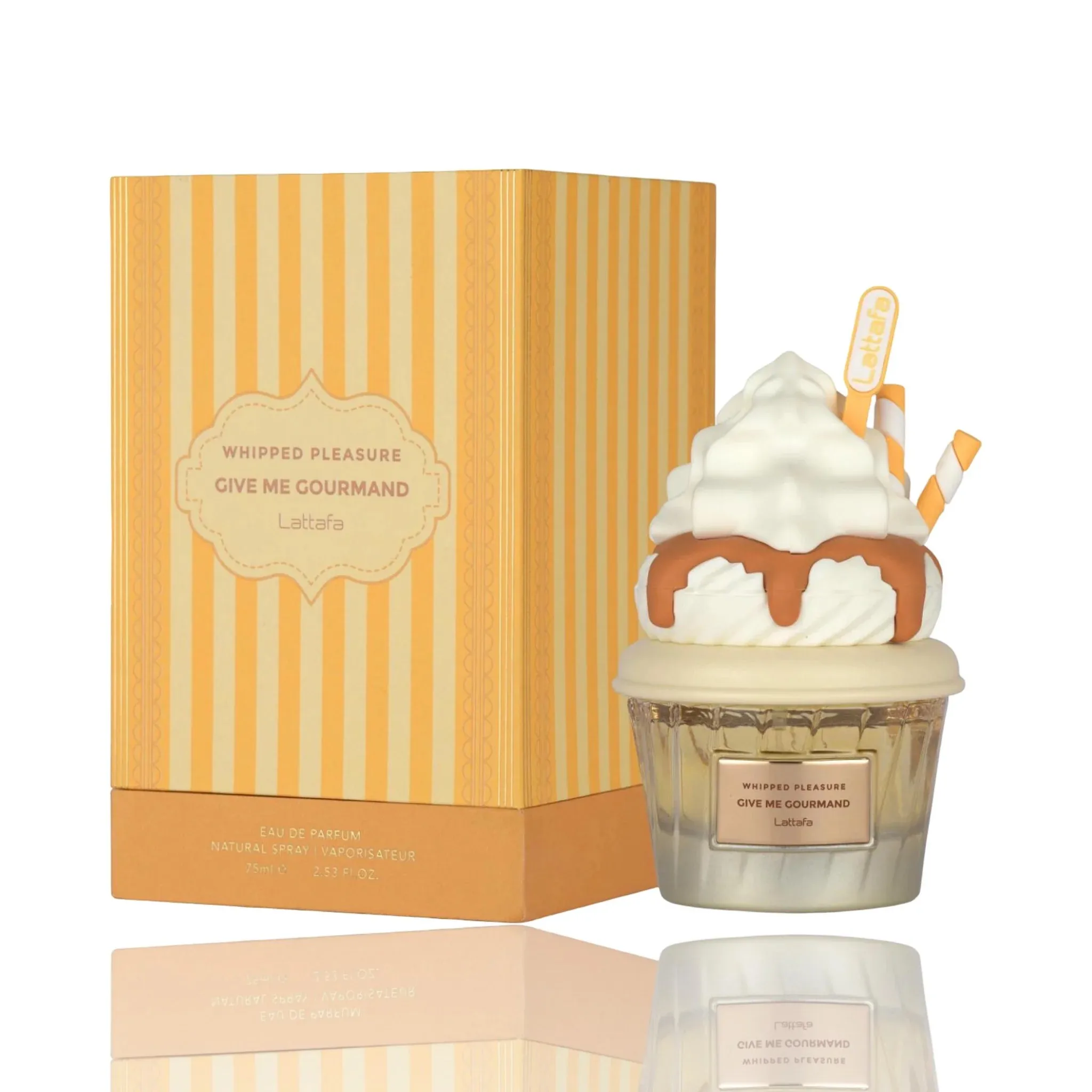 

Lattafa Give Me Gourmand Fragrance Collection, Berry/Choco/Cookie Scents, Fun Dessert Bottles, Women's Fragrance
