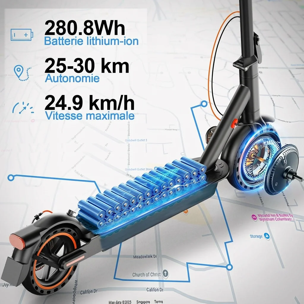Todimart T3 Electric Scooter - Folded Design