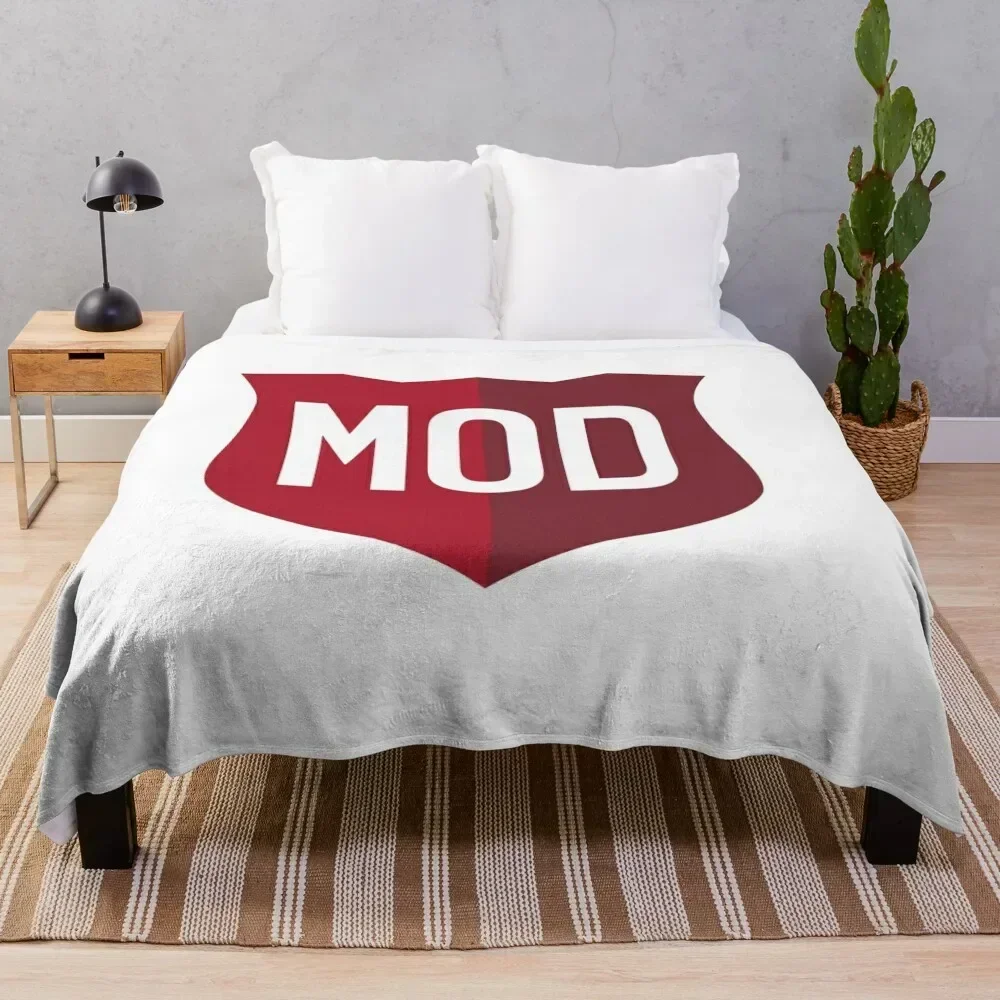 

MOD Pizza Throw Blanket Cute Plaid Warm Blankets