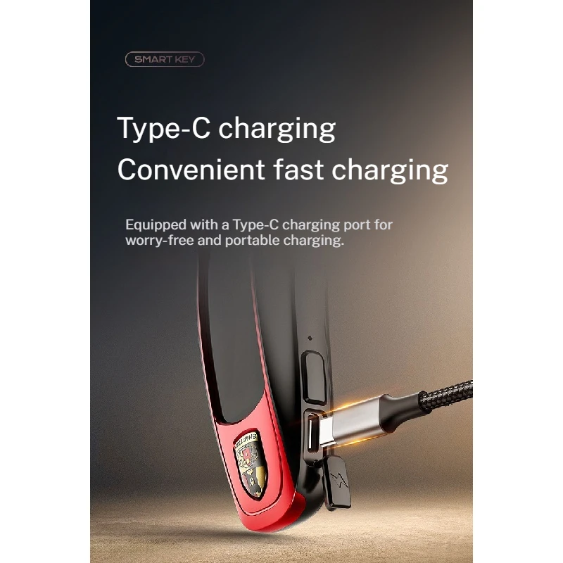 Clé de voiture numérique alimentée par l'énergie solaire type-c M1, entrée confortable, contrôle par application de téléphone portable pour Benz BMW Audi Toyota Honda BYD Tesla