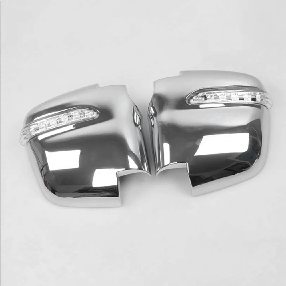 For Hyundai Refine STAREX 2004 ABS Chrome-Plated LED Rearview Mirror Cover With Turn Signal Reversing Mirror Cover Parts