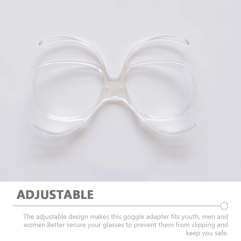 

1 set 1 Set Ski Goggles Frame Impact Resistant Adjustable Glasses Adapter For Men Women Youth Sports Goggle Clip Compatible With
