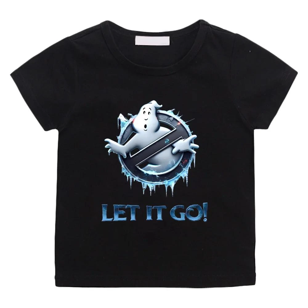 

Children's T-shirts - Summer Cartoon Pattern Printed T-shirts - Humorous Cotton T-shirts - Children's Girls' Boys' T-shirts