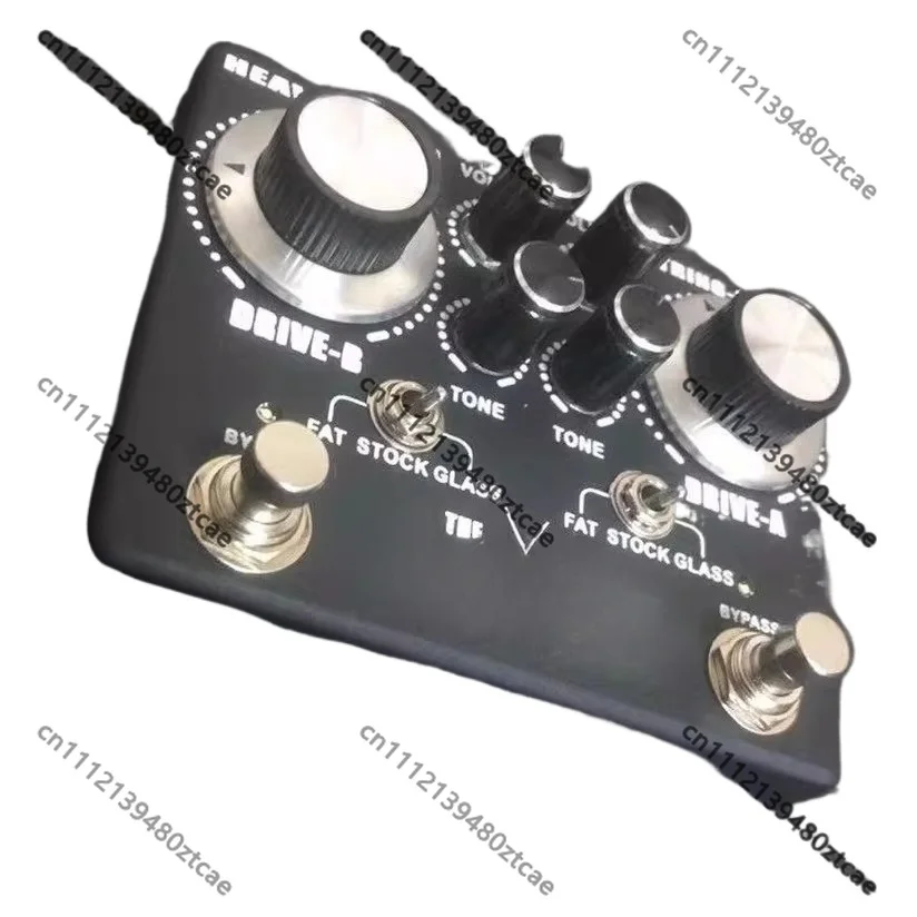 Guitar Overdrive Distortion Effect Pedal High Fidelity Dynamic Tone for Electric Guitar Musical Instrument Accessory