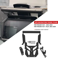 For Tracer 9GT+ Plus Tracer9gt 2024 2023 Motorcycle Phone Extension Holder Stand GPS Navigation Plate Bracket Cellphone Bracket