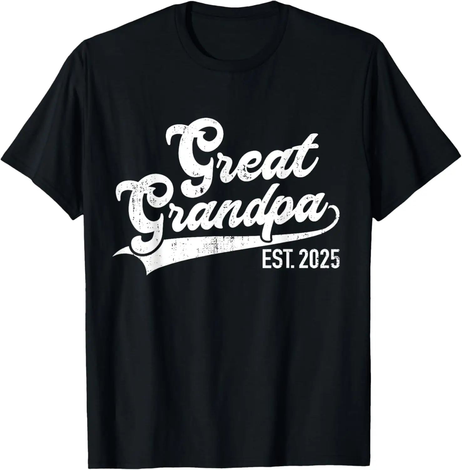 

Great grandpa est. 2025 for pregnancy announcement T-Shirt