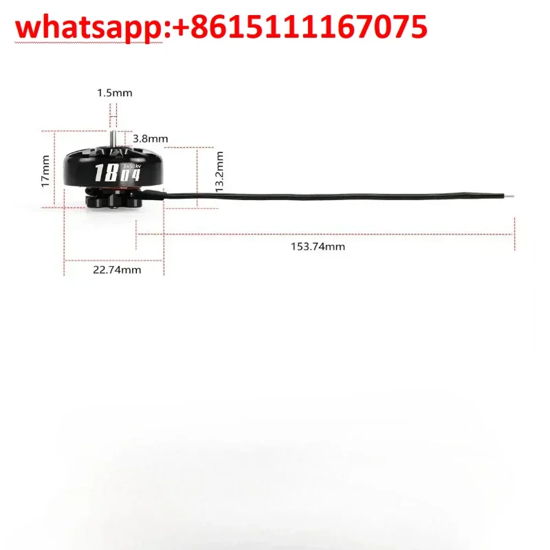 GEPRC SPEEDX2 1804 FPV Motor 2450KV 3450KV, Brand New 1PCS