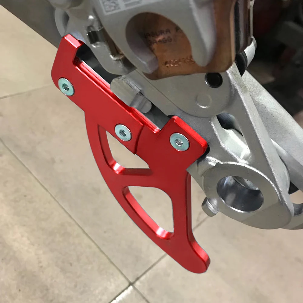 NICECNC For 2023 2022 GasGas EC 300 EC 250 EC 300F 250F Husqvarna TE 300 300i FE 450 350 Motorcycle Rear Brake Disc Guard Cover