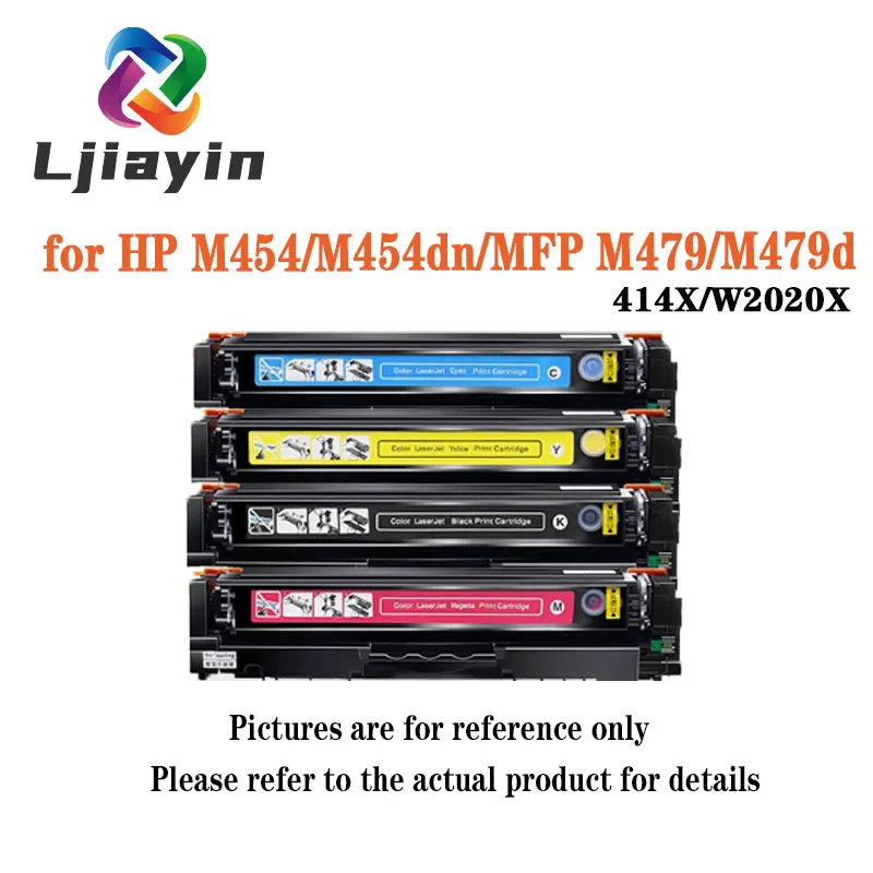 414X/W2020X 414X/W2021X  414X/W2022X 414X/W2023X Toner Cartridge for HP Color LaserJet M454/M454dn/M454dw Color LaserJet Pro