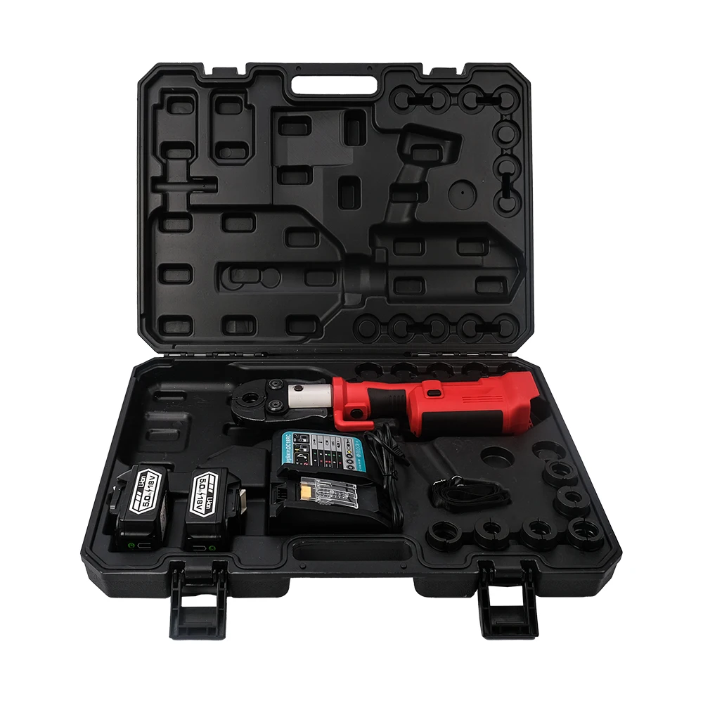 

Hot SD1930 Portable Battery Powered Hydraulic Pipe Press Tool for PEX&multilayer Pipe Copper Tubes Propress Hvac Tool Fitting