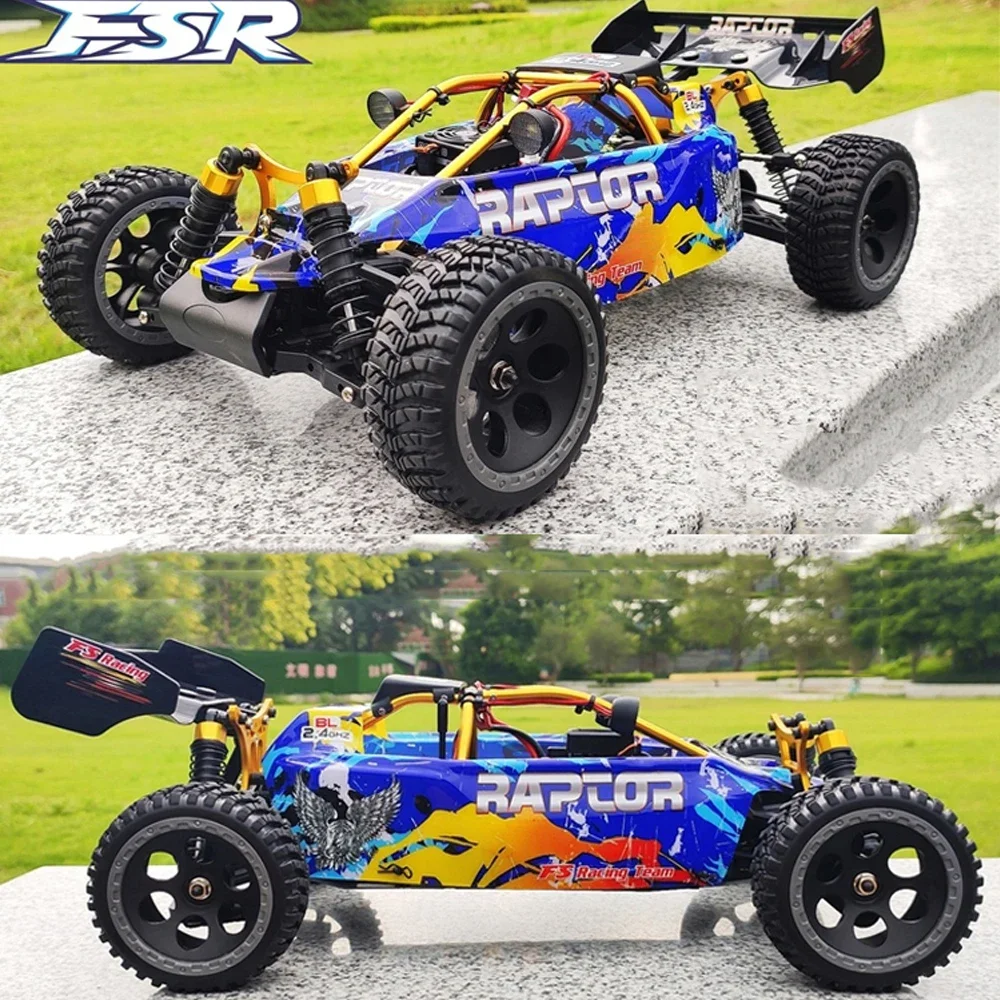 

In Stock FSR Rc Cars 1/10 Off-road Falcon High Speed Simulation Remote Control Drift Car Adult Professional Racing 4WD Model