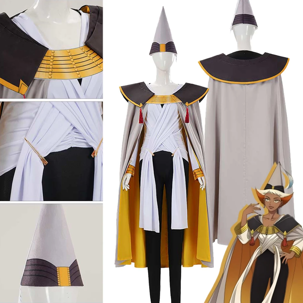 

Anime Atelier of Tongari Boushi Alaira Cosplay Fantasy Clothing Anime Women Costume Disguise Halloween Adult Female Outfits