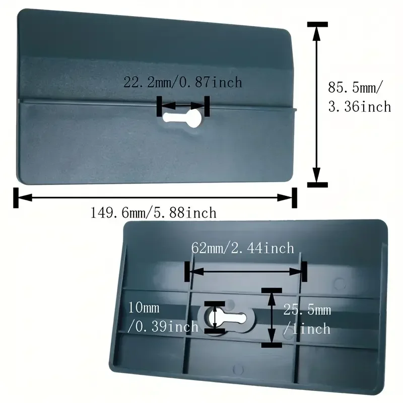10 Pcs Drywall Fixing Tools, Plasterboard Support Plate Ceiling Positioning Board, One-Person Assembly Construction Tool