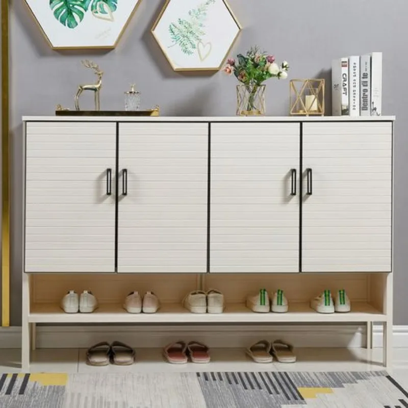 All-aluminum shoe cabinet honeycomb aluminum panel cabinet All-aluminum material is not moldy and deformed