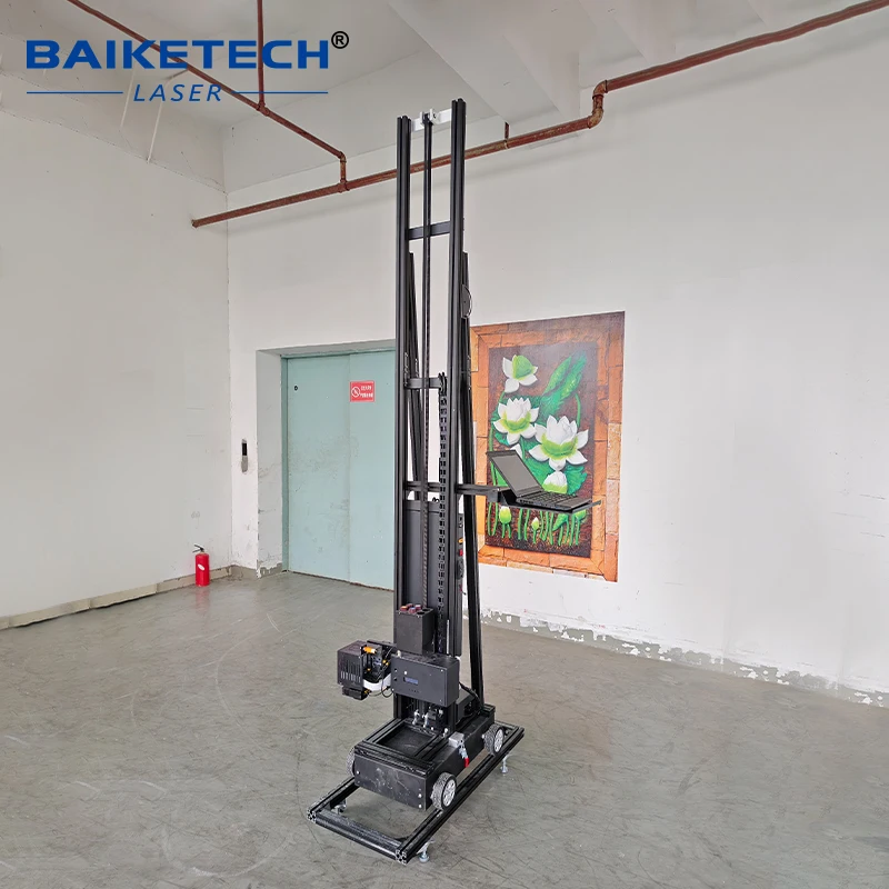 

TH-UP200XT Outdoor Indoor Automatic Two in one wall and flo Printing Machine