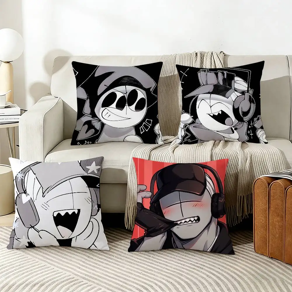 

D-Deimos M-Madness C-Combat Various Sizes Square Pillow Case For Car Home Bedchamber Decor