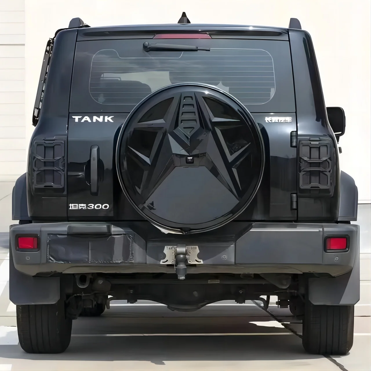 Newly Designed Modification Tailgate Tire Cover for Tank 300 2022-2024 Full Package Exterior Spare Tire Decoration Accessories