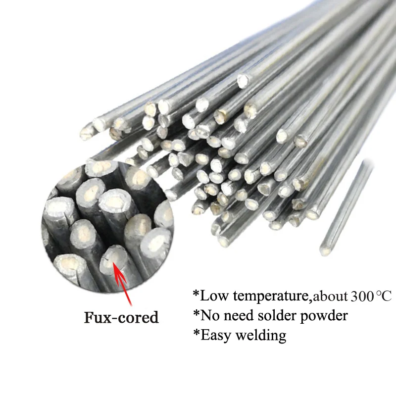 Imagem -02 - Fio de Solda Fácil do Derretimento para a Solda do Refrigerador do Ferro de Alumínio de Cobre de Aço