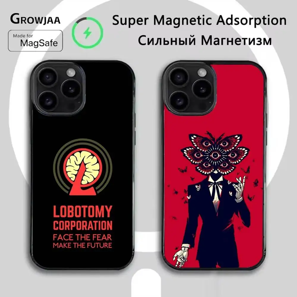 

L-Limbus Company Quixote Butterfly Case For iPhone 17,16,15,14,13,12,11,Pro,Max,Plus,Mini,SE4,E Magsafe Wireless Charging