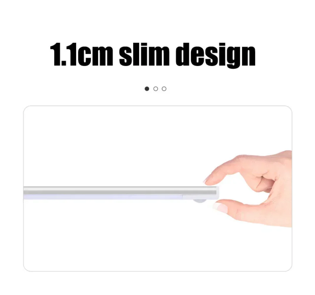 Xiaomi Nachtlampje Bewegingssensor Draadloze LED USB Oplaadbare Wandlamp 3 Kleuren Dimmen Nachtlampje Decoratie Slaapkamerkast