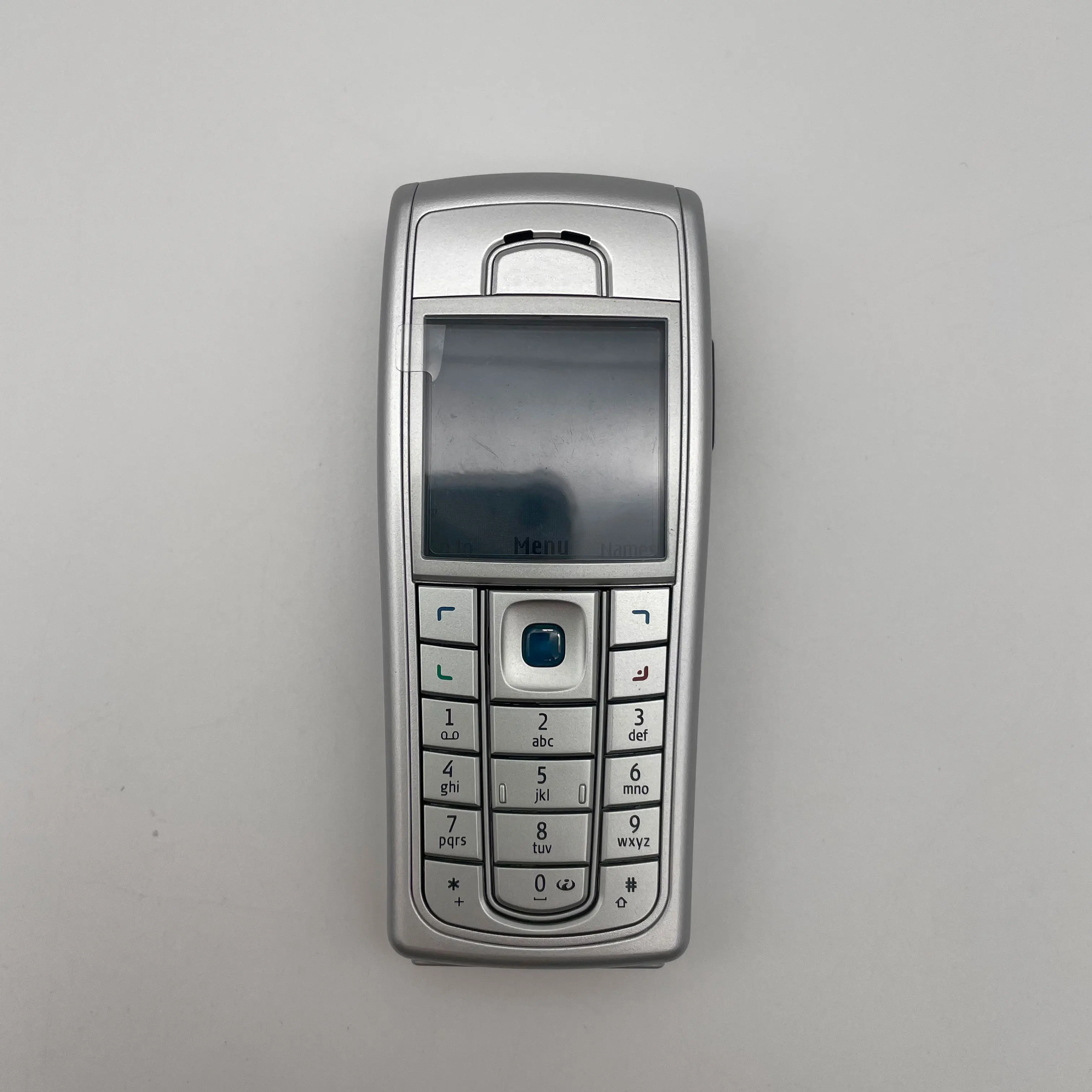 Celular Original Recondicionado 6230i Single Sim 2G Desbloqueado GSM 900/1800 com Teclado Russo, Árabe e Hebraico Fabricado na Finlândia