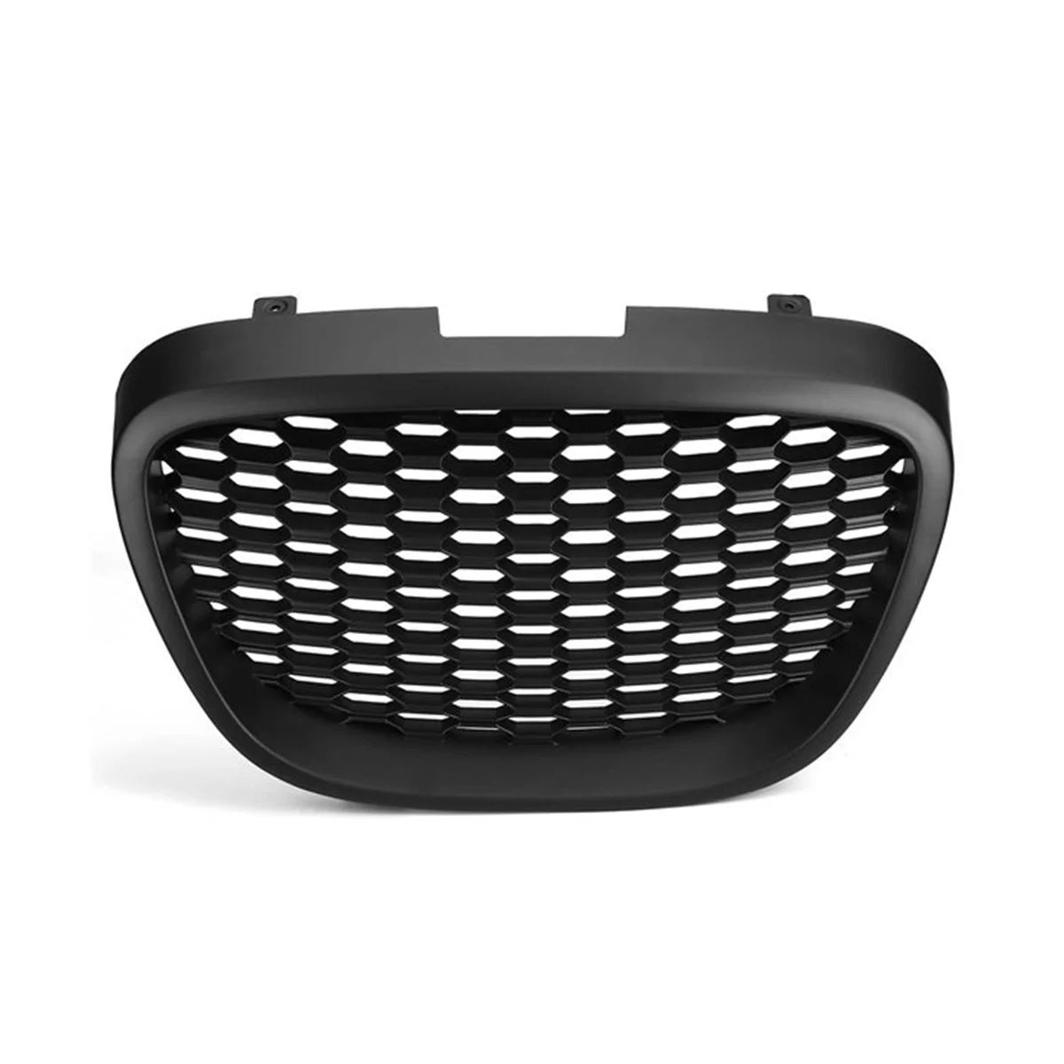 1133007 Car Front Black Honeycomb Grill Mesh Badgeless Sport Racing Grills for Seat Leon 1P MK2 / Altea 5P / Toledo MK3