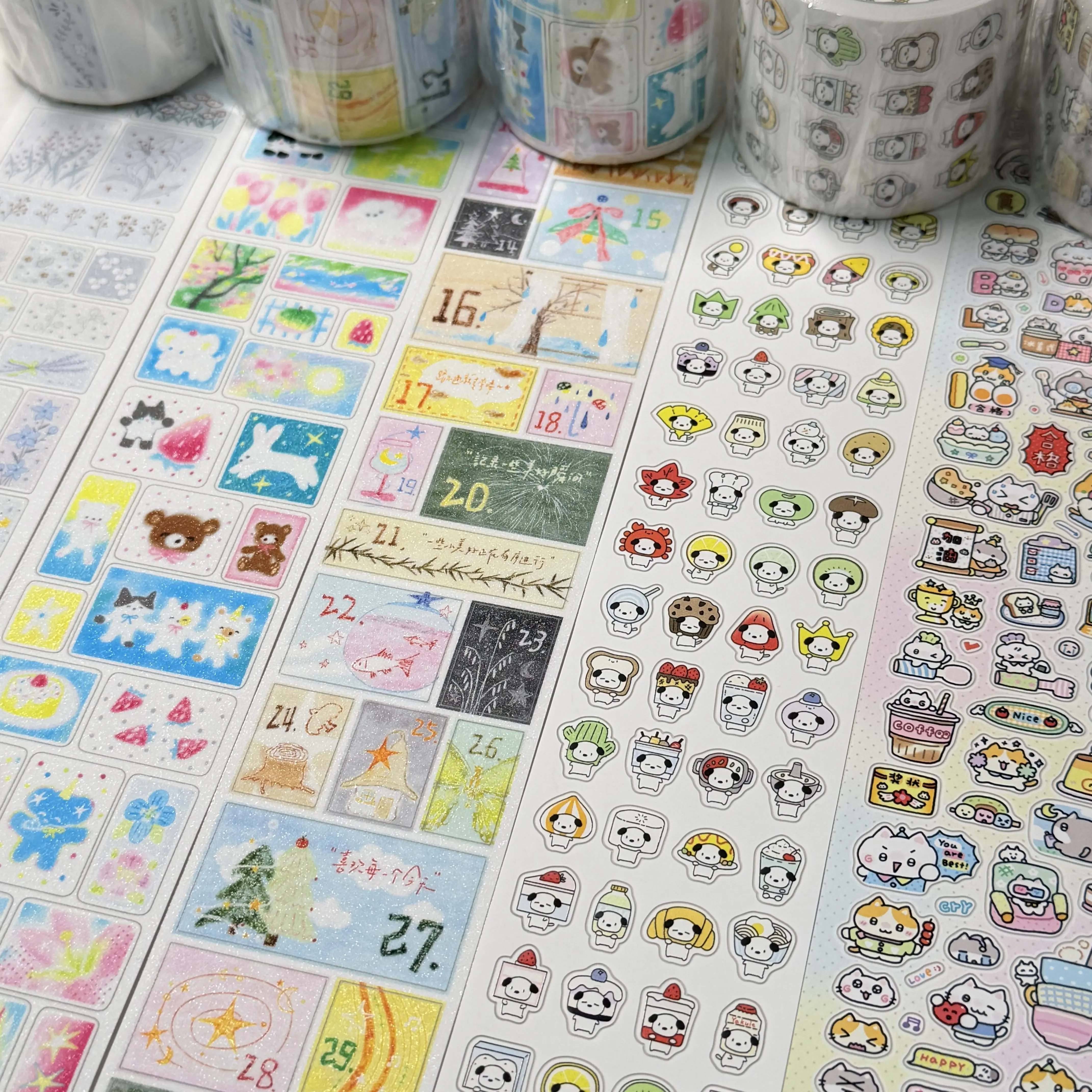 

Декоративная лента Washi Pet Tape: Теплые тона, серия «Цветочный праздник», «Весенний впечатлением», «Собачка Дуду»