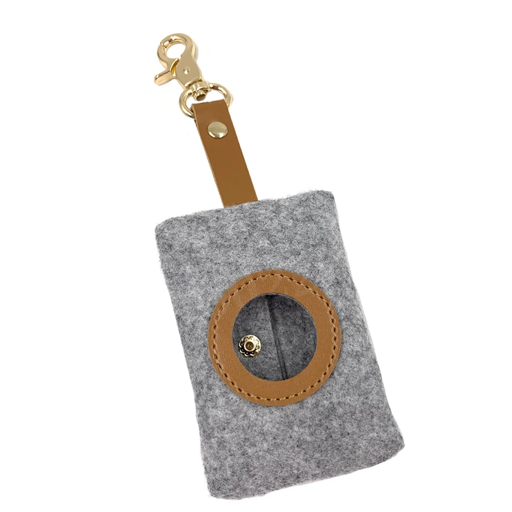 

1Pcs Pet Waste Bag Dispenser Durable Lightweight Dog Poop Bag Pouch for Leash Collar Hikes Runs Walks Waste Bags Dispenser