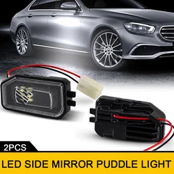 2x Side View Mirror LED Puddle Light for Mercedes Benz W177 V177 Z177 W247 W205 A205 C205 V205 S205 W206 S206 W213 C238 S213
