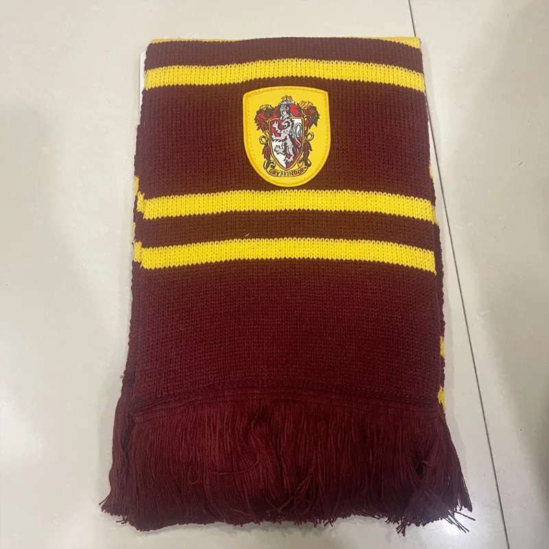 Harry Potter Scarf Gryffindor Scarves Slytherin Scarf Ravenclaw Costumes Accessories Cosplay Cos Xmas Gift for Kids