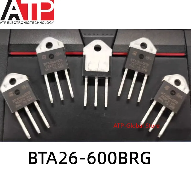 10PCS BTA26-600BRG BTA26-600B BTA26600B TO3P Integrated chip IC original inventory