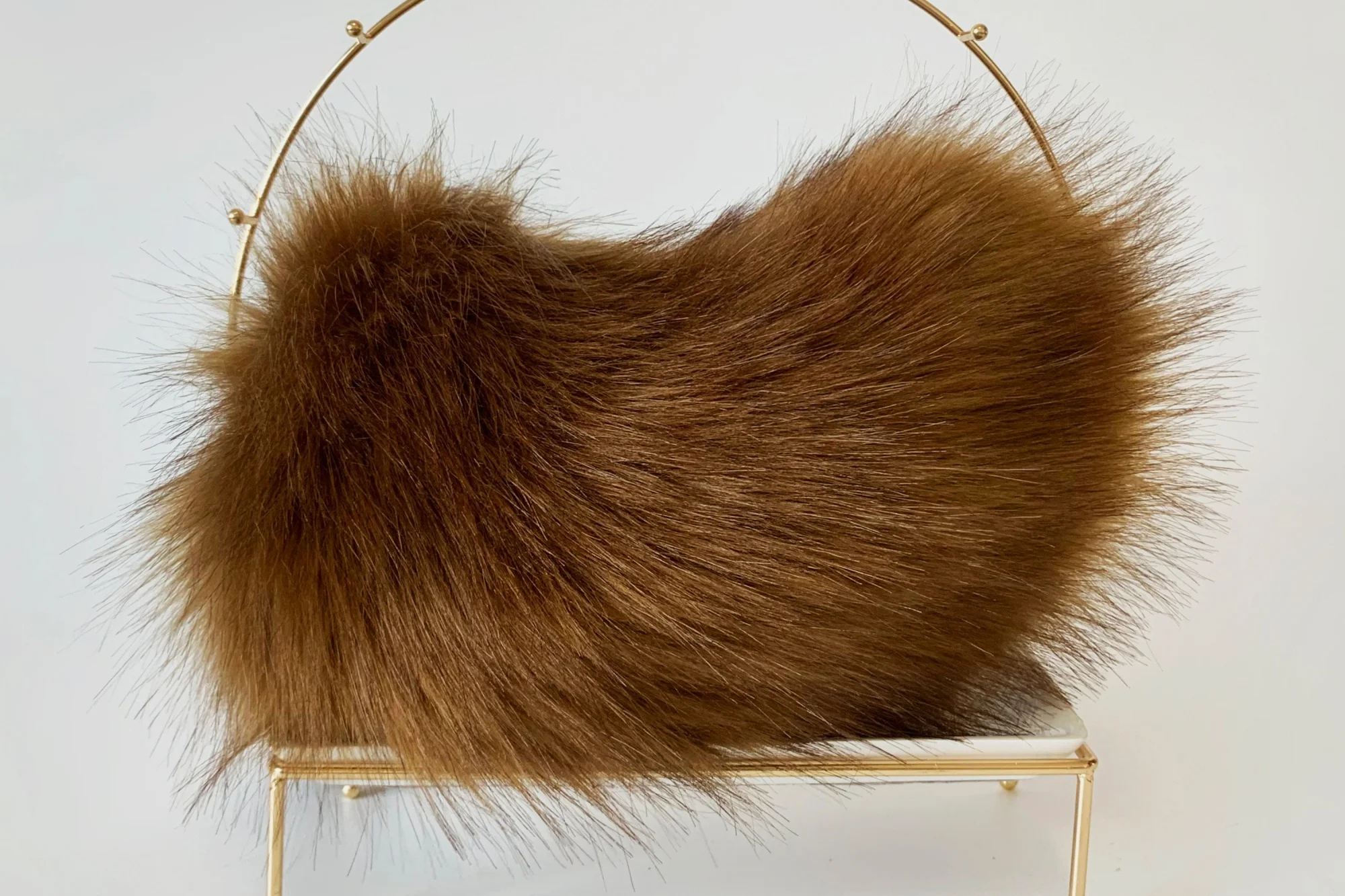 Cute brown deer ears and tail set, cosplay costume, animal ears headband, faux fur tail, Halloween accessories, anime convention 5