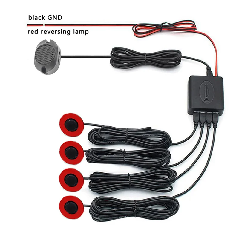 

3X Reversing Radar Sensor Probe Buzzer General Car Supplies