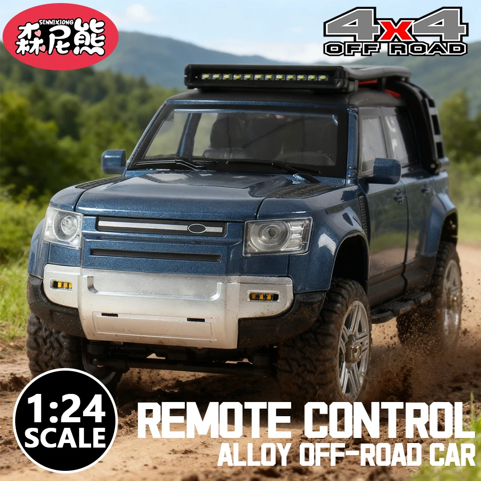 

SENNIXIONG 1:24 Полноприводный радиоуправляемый внедорожник-краулер из сплава, профессиональный внедорожный автомобиль для взрослых, игрушка-машинка для бездорожья