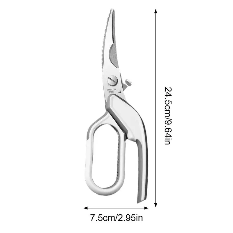 Kitchen Shears Chicken Bone Scissors  Stainless Steel Poultry tool Multipurpose Seafood Cutter Fish Scale Knife kitchen gadgets