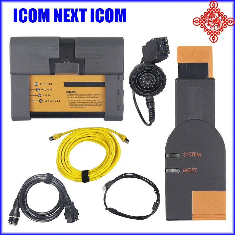 ICOM NEXT A2+B+C Icom a2 For BMW Mini Cooper With WIFI Support D-CAN and K-CAN Protocols OBD Diagnostic Car Programming Tool 