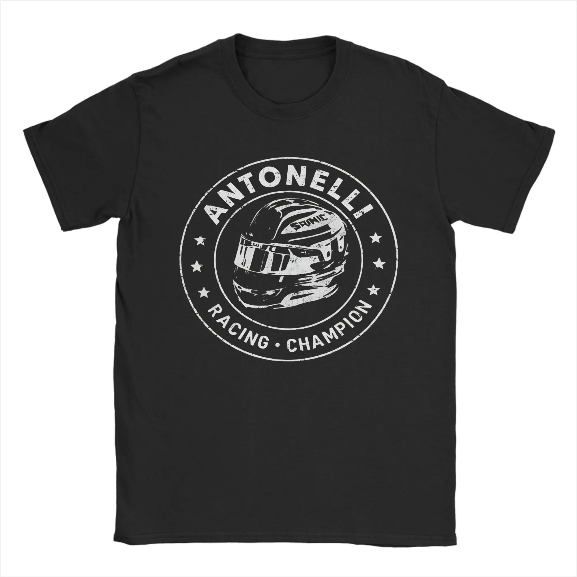 Andrea Kimi Antonelli Men's T Shirts  Funny Tee Shirt Short Sleeve O Neck T-Shirts 100% Cotton Plus Size Clothing