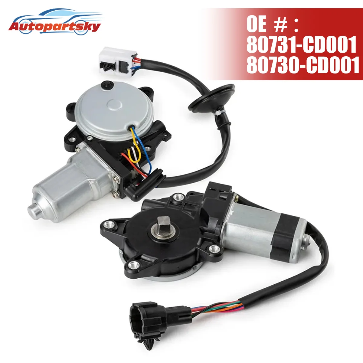 

80731-CD001 80730-CD001 Left Right Power Window Regulator Lift Motor For Nissan 350Z For Infiniti G35 617-51251L 617-51250R