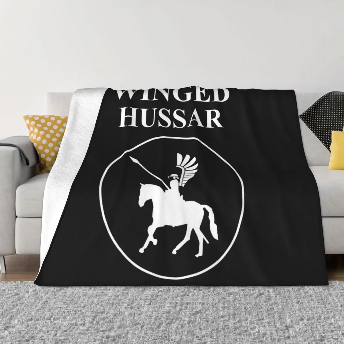 Winged Hussar Elite Cavalry Throw Blanket Sofa Blanket Blanket For Decorative Sofa