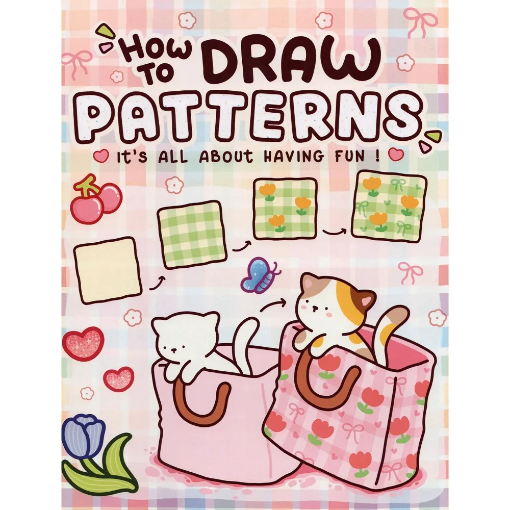 How to Draw Patterns Coloring Book, Easy Fun Step‑by‑Step Guide for Unique Creations, Cultivate Imagination