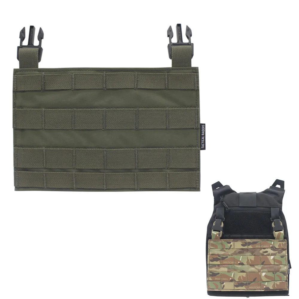 Tactical Vest Molle Front Plate Detatchable Molle Panel For LV119 FCSK Vest Accessories