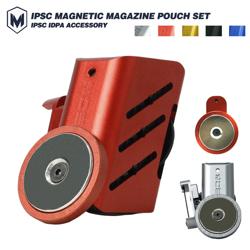 IPSC Magnetic Magazine quick-draw universal jacket Pouch Set IDPA Sports special CNC aluminum 1.5