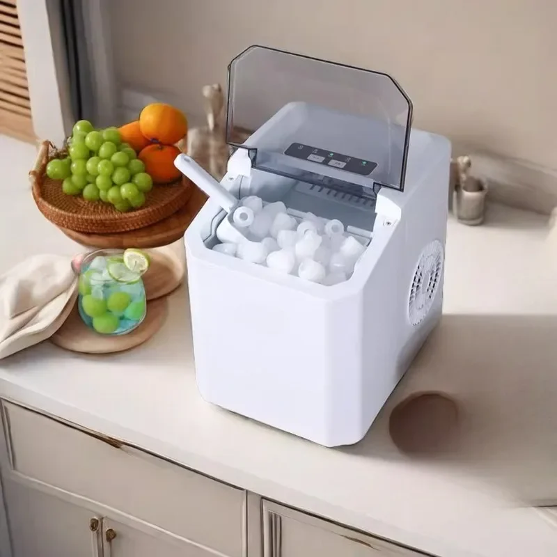 

Household dormitory automatic milk tea shop commercial mini camping outdoor round ice cube system