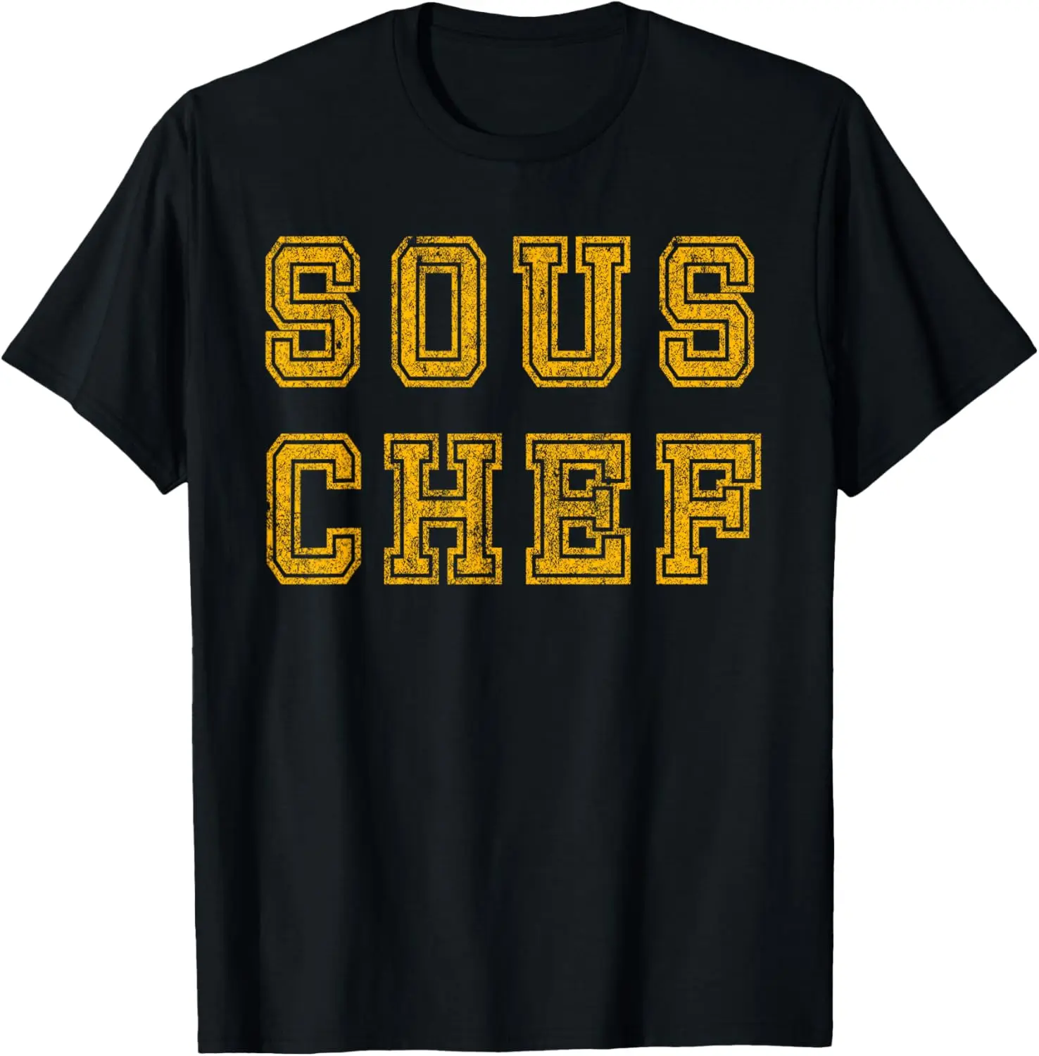 Sous Chef T Shirt For Employees Of New Cafe Or Restaurant