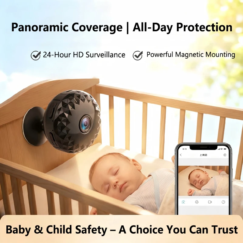 2026 High-definition 4k Camera Home Wifi Wireless Remote Monitoring Camera Pet And Child Intelligent Camera Real-time Viewing