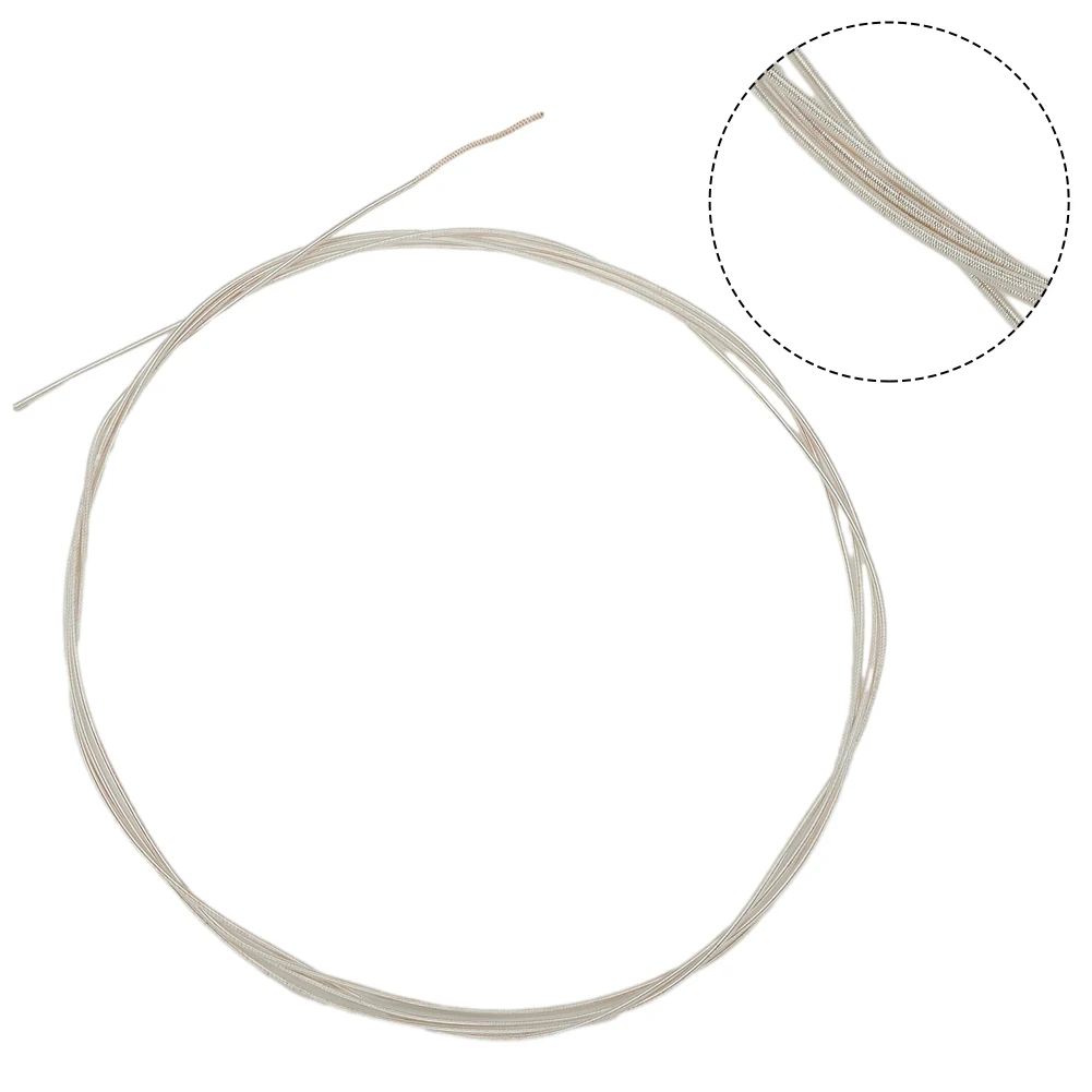 Klassische Gitarrensaiten Alice A103, klares Nylon, versilbert, Einzelschnur, 1., 2., 3., 4., 5., 6. EBGDAE, einzelne Guitarra-Teile – Detail 5