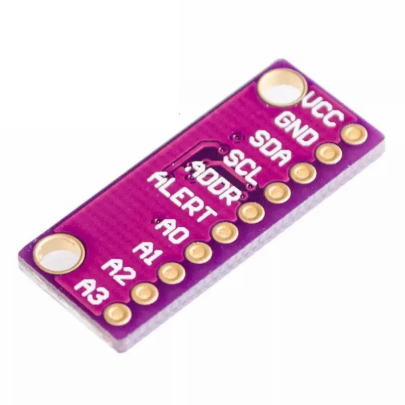 

16-Bit 4-Channel ADC Module | GY-ADS1115 Adjustable Gain | Compatible with ADS1015/Arduino/Embedded Sys