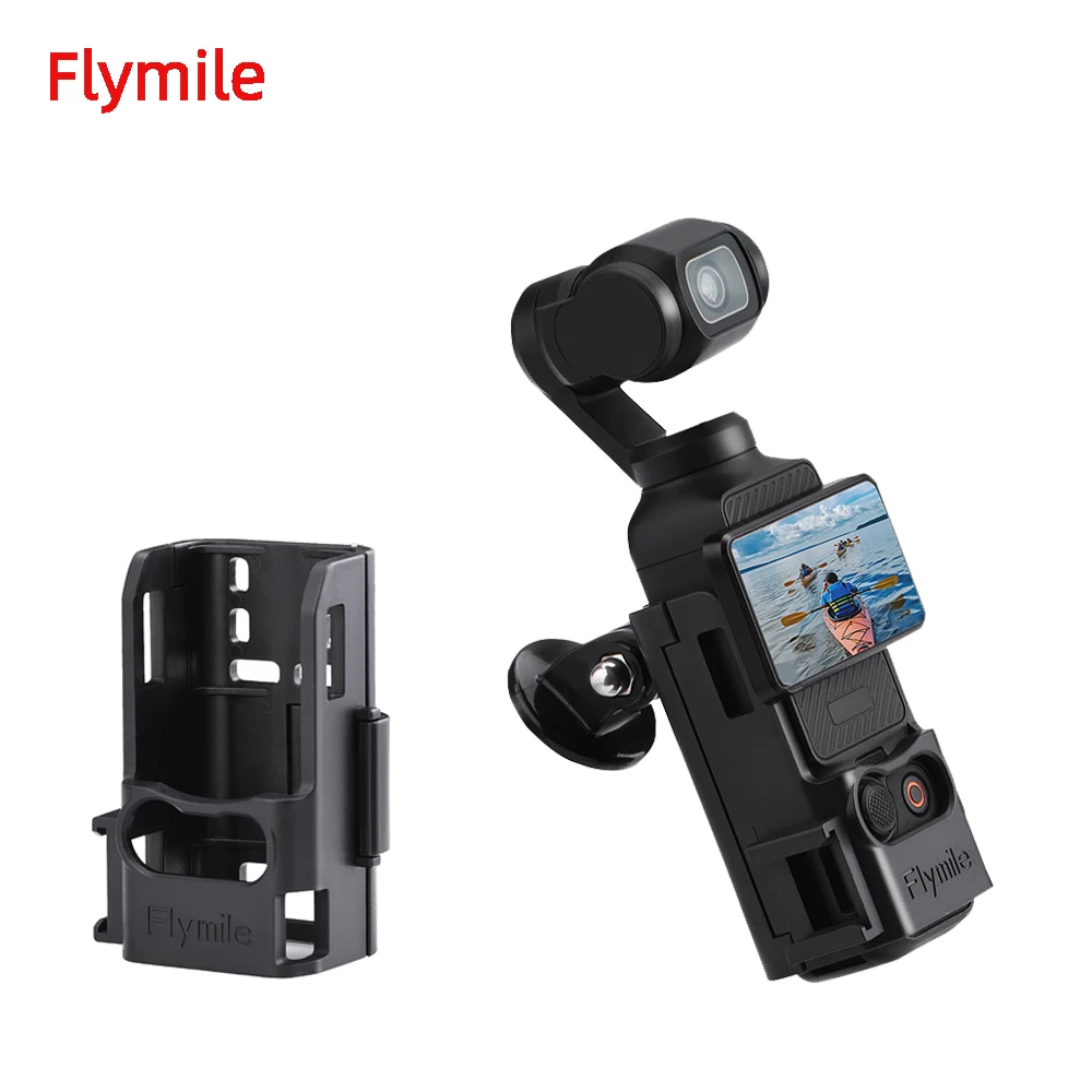 

Flymile Extension Bracket for Dji Pocket 3 with Cold Shoe Mount Adapter Framework Camera Photography Accessories